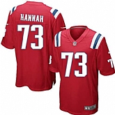 Nike Men & Women & Youth Patriots #73 Hannah Red Team Color Game Jersey,baseball caps,new era cap wholesale,wholesale hats
